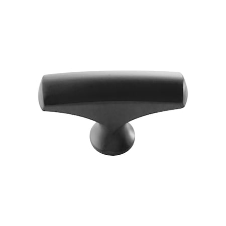 Hickory Hardware Greenwich Collection Knob 1-3/4 Inch x 1/2 Inch Matte Black Finish P3372-MB